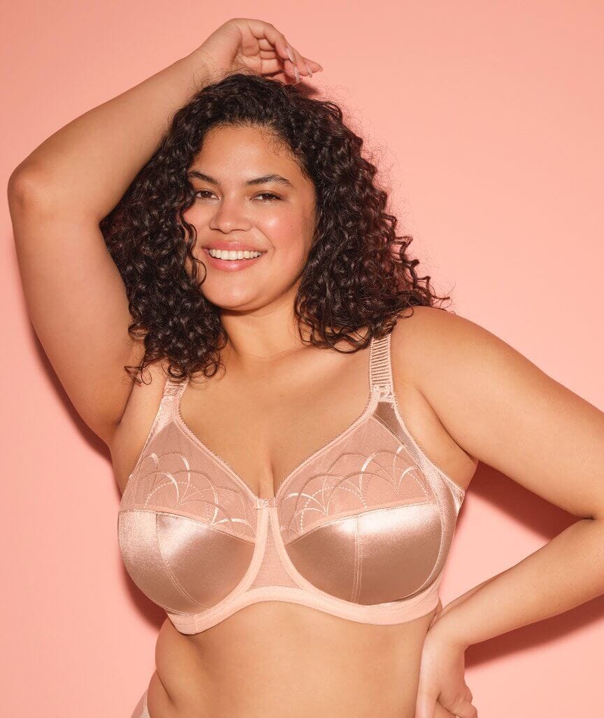 Elomi Cate Underwired Full Cup Banded Bra - Latte - Image 5
