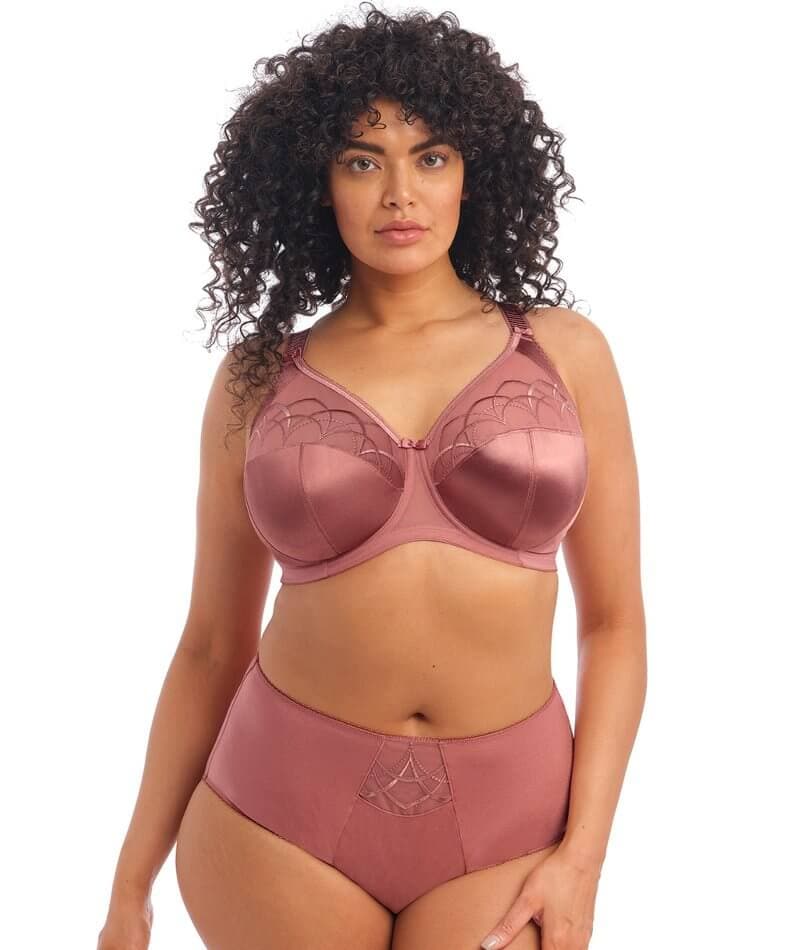 Elomi Cate Underwired Full Cup Banded Bra - Rosewood - Image 8