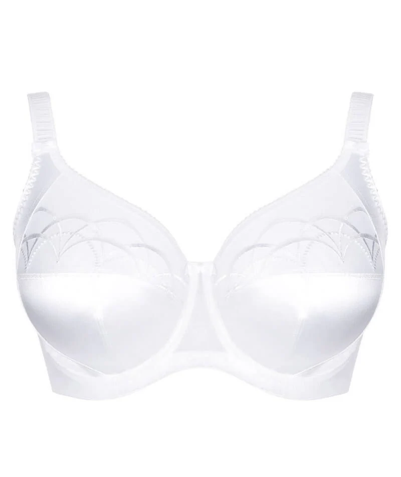 Elomi Cate Underwired Full Cup Banded Bra - White - Image 10