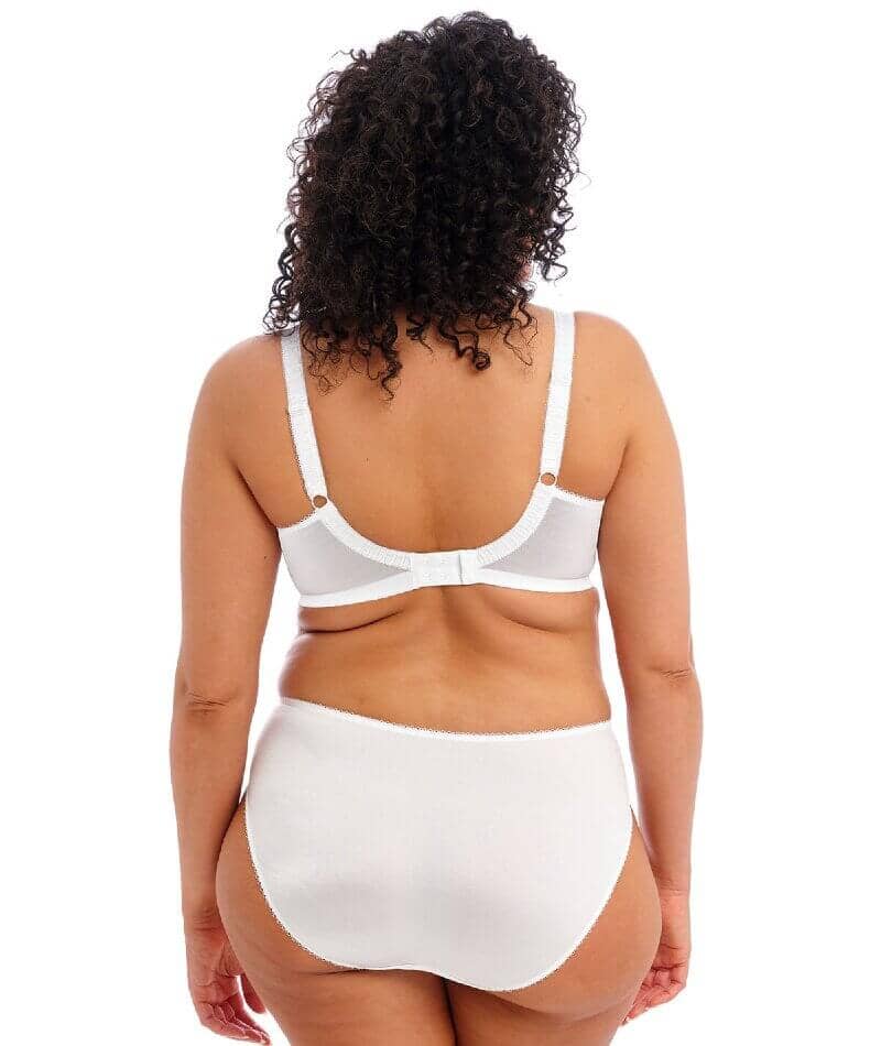 Elomi Cate Underwired Full Cup Banded Bra - White - Image 5