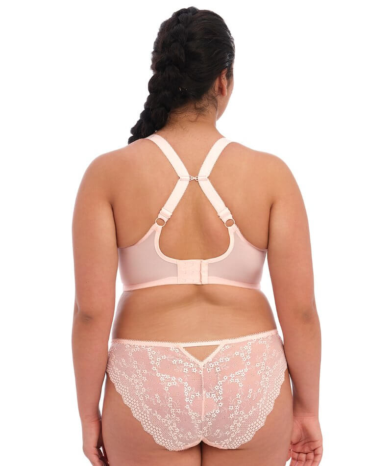 Elomi Charley Underwire Plunge Bra - Ballet Pink - Image 11