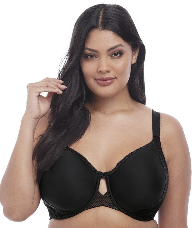 Elomi Charley Underwired Moulded Spacer Bra - Black - Image 4