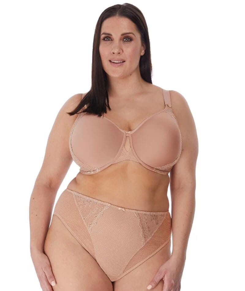 Elomi Charley Underwired Moulded Spacer Bra - Fawn - Image 9
