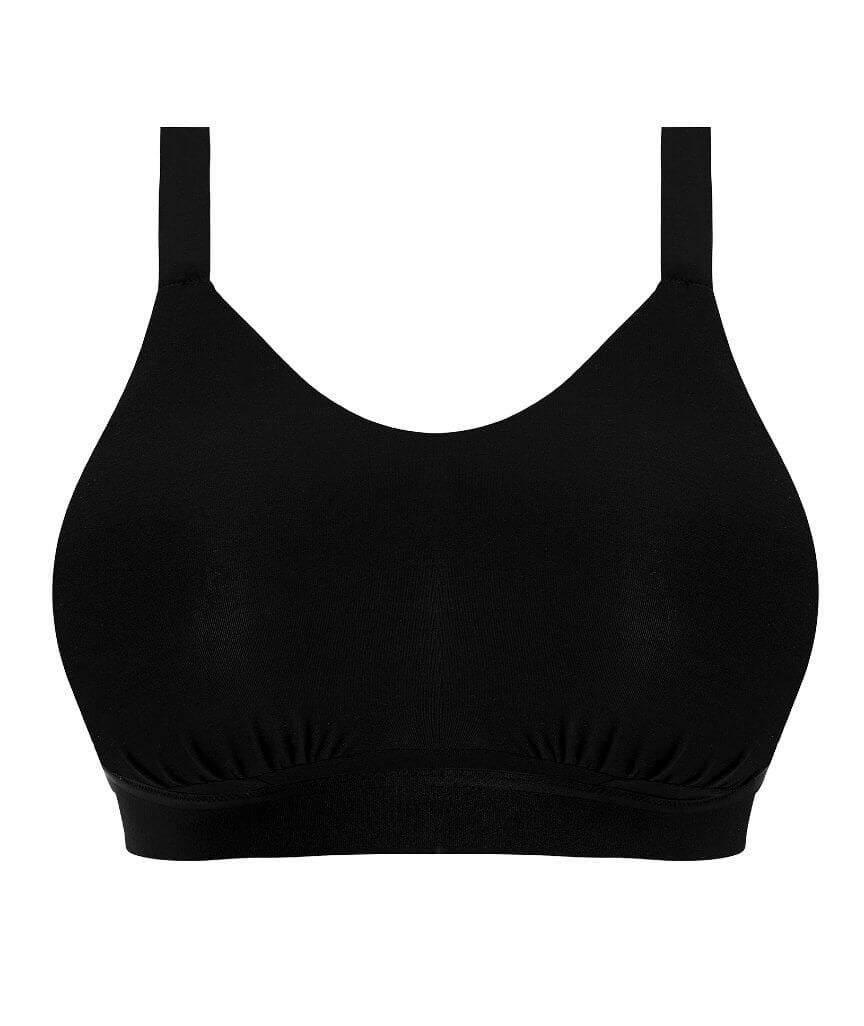 Elomi Downtime Wire-Free Bralette - Black - Image 6