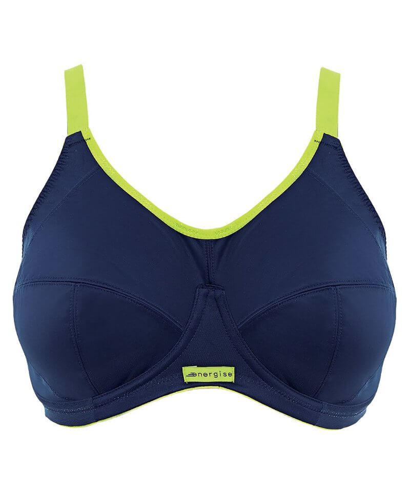 Elomi Energise Underwired Sports Bra - Navy - Image 6