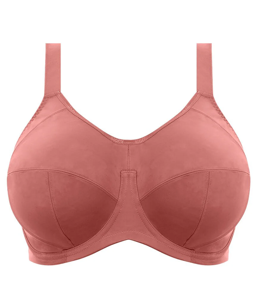 Elomi Energise Underwired Sports Bra - Rosewood - Image 4
