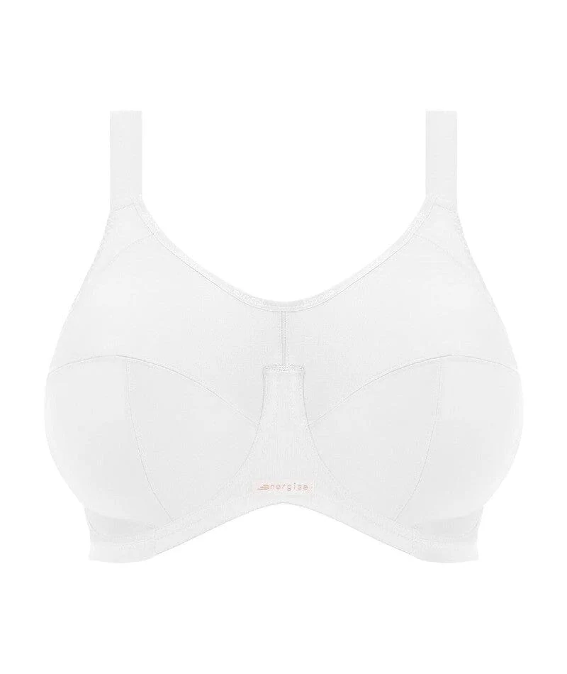 Elomi Energise Underwired Sports Bra - White - Image 5