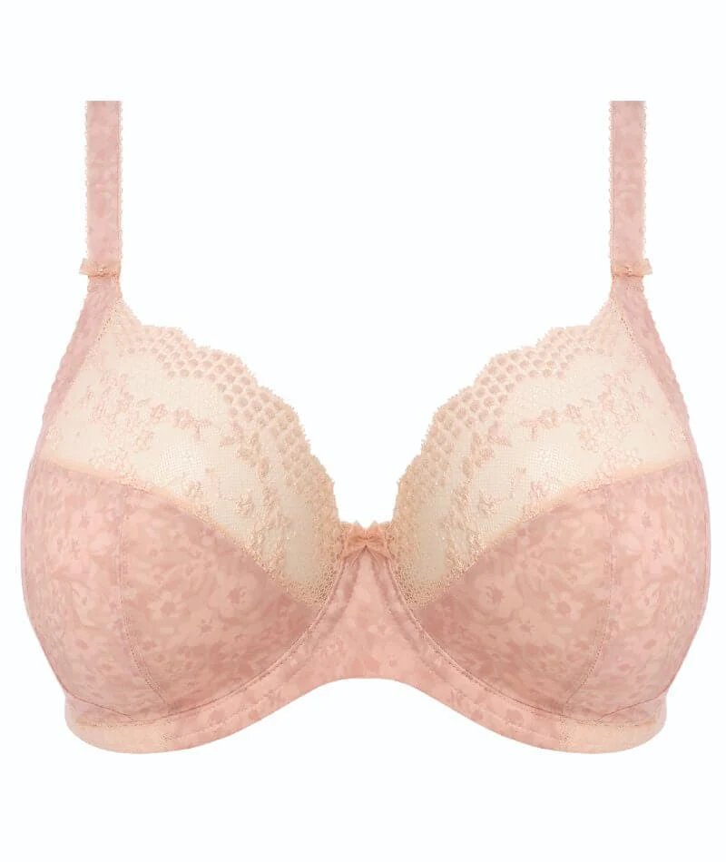 Elomi Lucie Underwire Stretch Plunge Bra - Pale Blush - Image 7