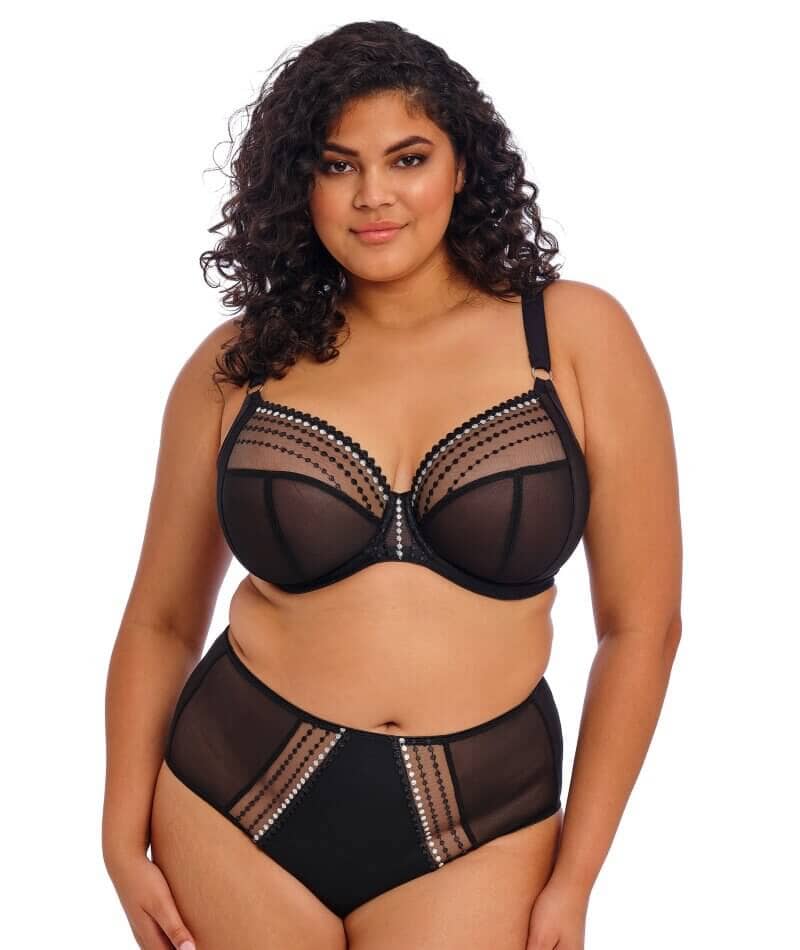 Elomi Matilda Underwired Plunge Bra - Black - Image 9