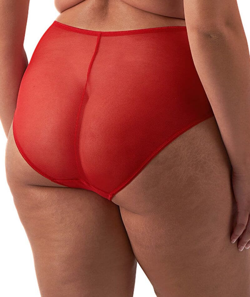 Elomi Matilda Full Brief - Haute Red - Image 5