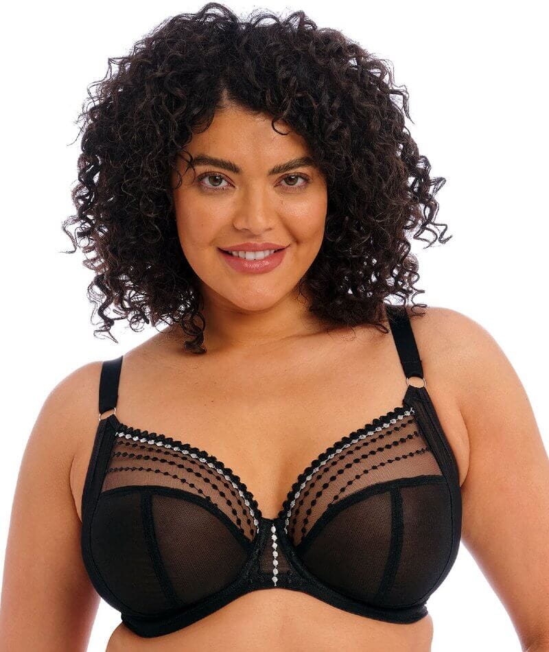 Elomi Matilda Underwired Plunge Bra - Black - Image 6