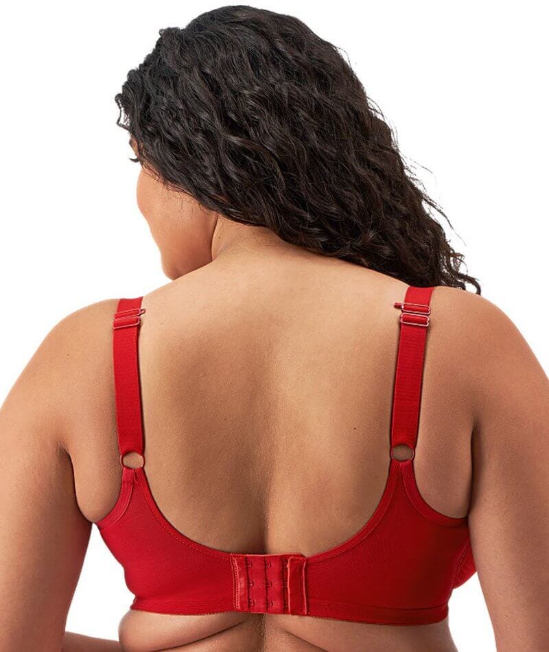 Elomi Matilda Underwired Plunge Bra - Haute Red - Image 5