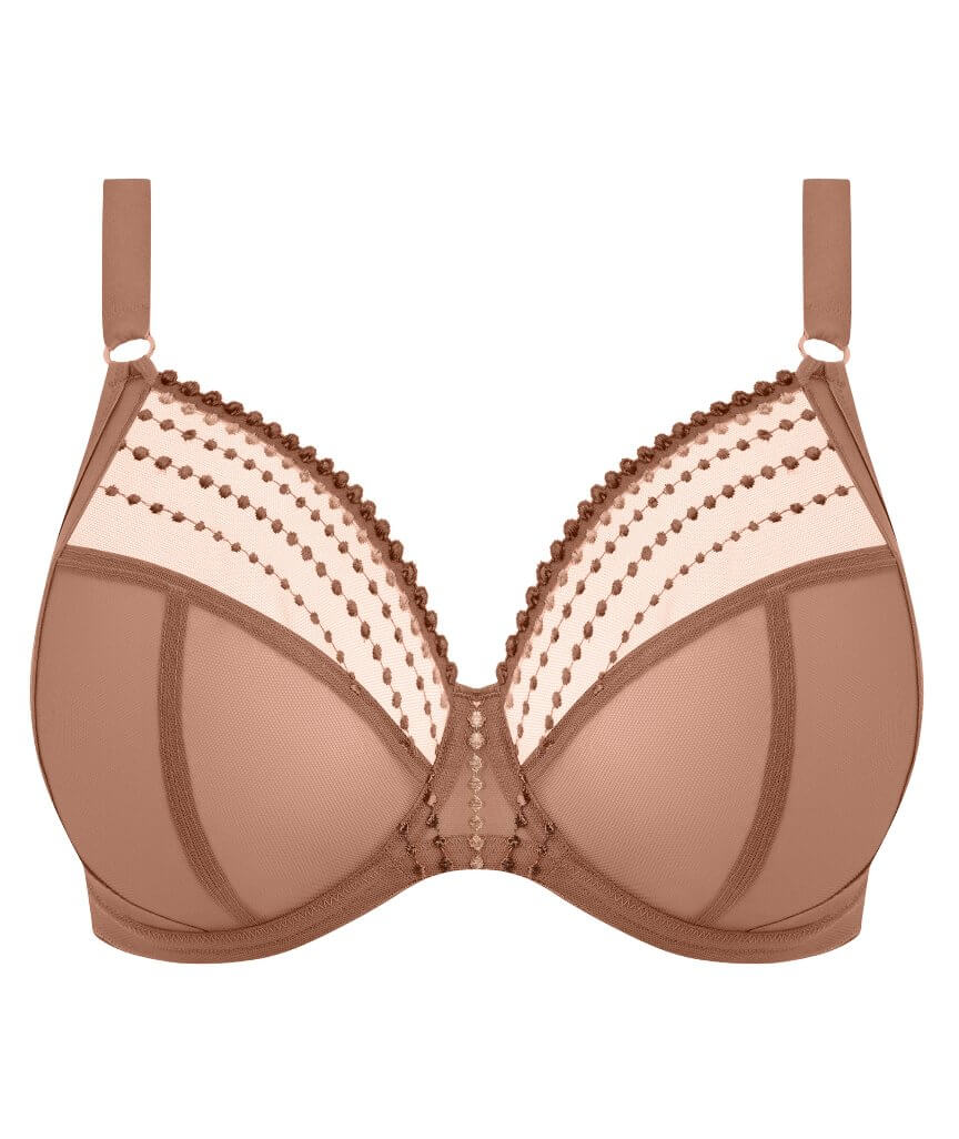 Elomi Matilda Underwired Plunge Bra - Praline - Image 7