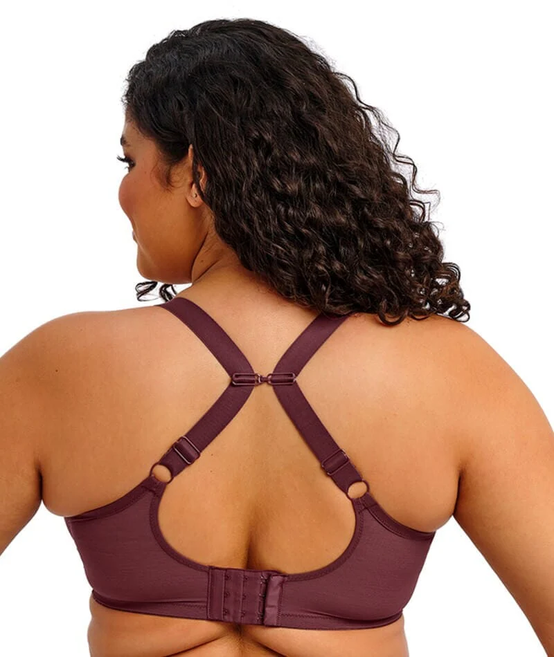 Elomi Matilda Underwired Plunge Bra - Sugarplum - Image 2