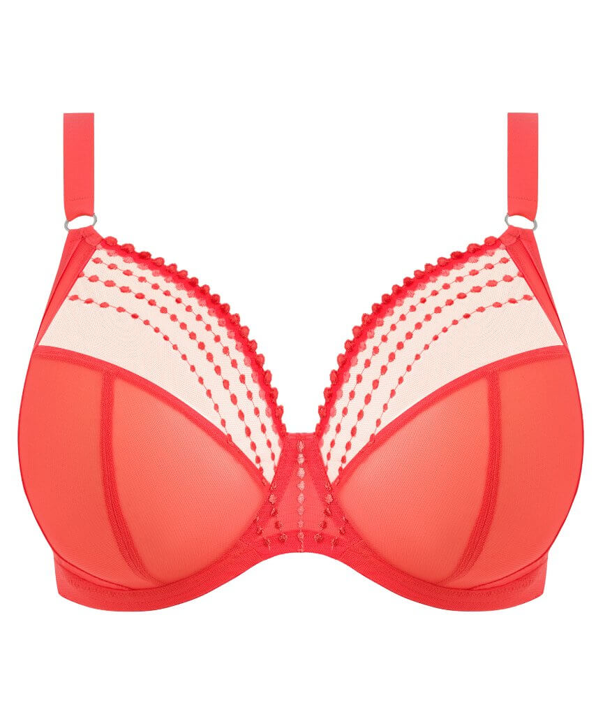 Elomi Matilda Underwired Plunge Bra - Sunset - Image 10