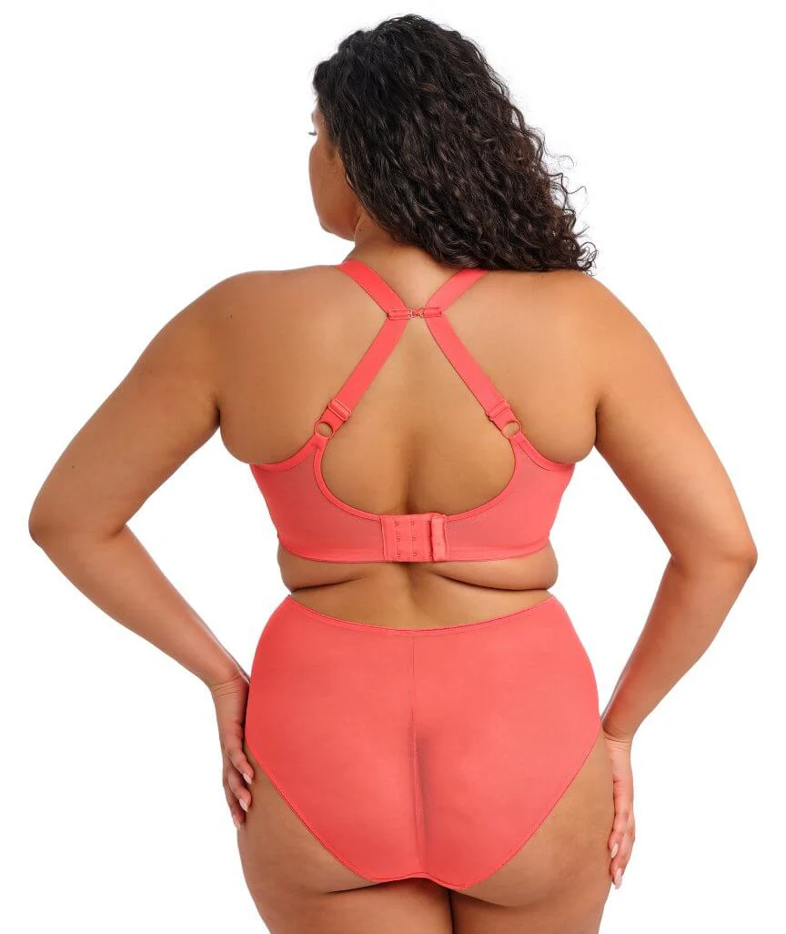 Elomi Matilda Underwired Plunge Bra - Sunset - Image 6
