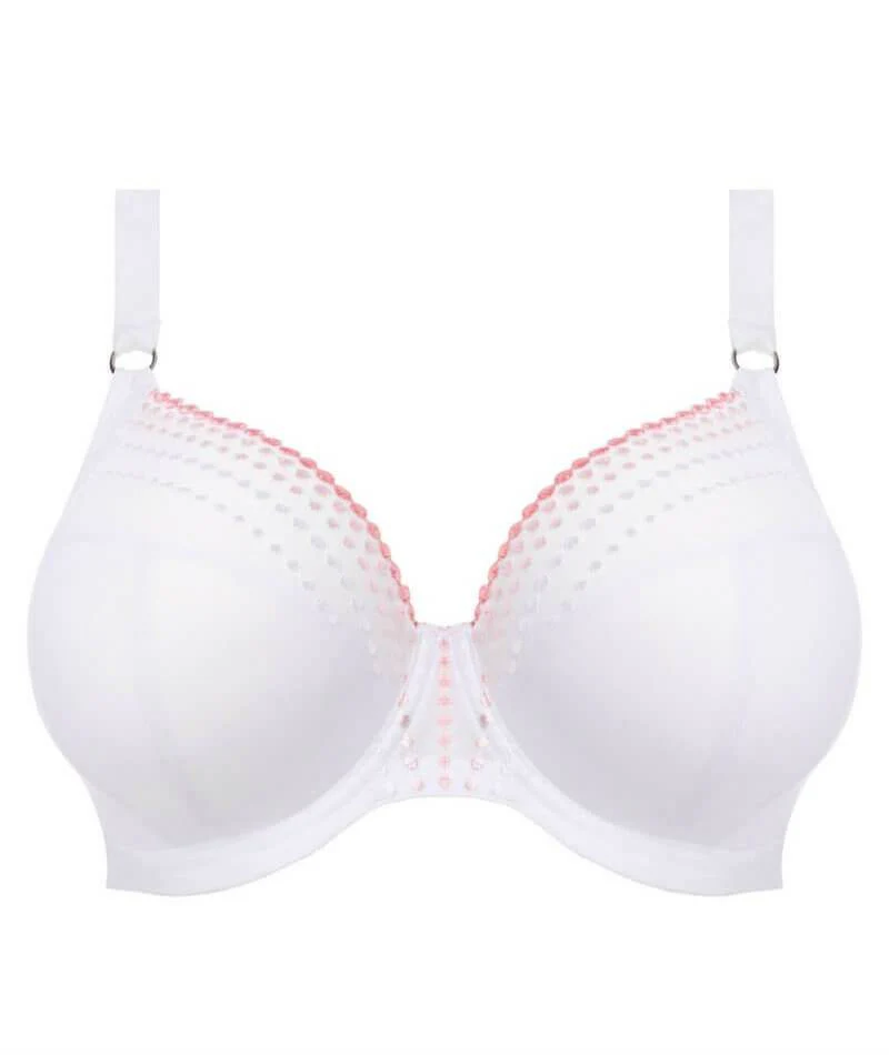 Elomi Matilda Underwired Plunge Bra - White - Image 13