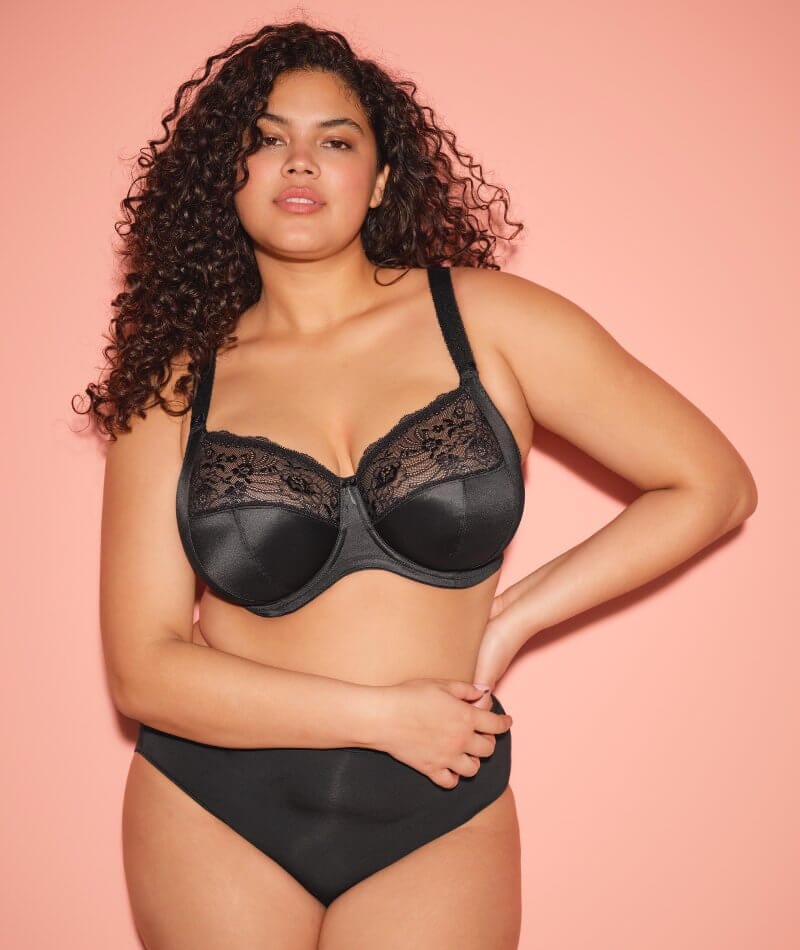 Elomi Morgan Underwired Bra - Black - Image 3