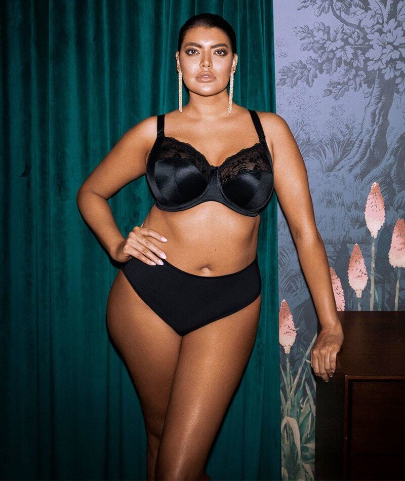 Elomi Morgan Underwired Bra - Black - Image 7