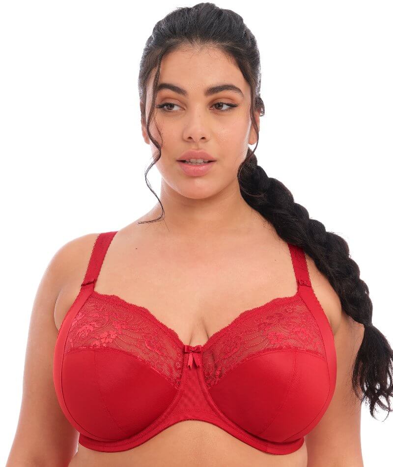 Elomi Morgan Underwired Bra - Haute Red - Image 3