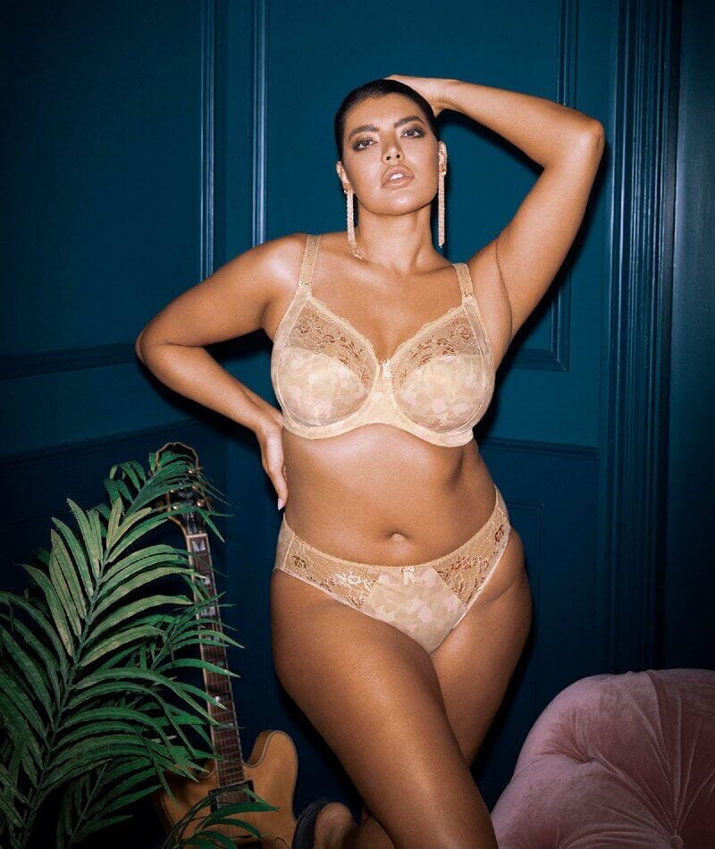 Elomi Morgan Underwired Bra - Toasted Almond - Image 3