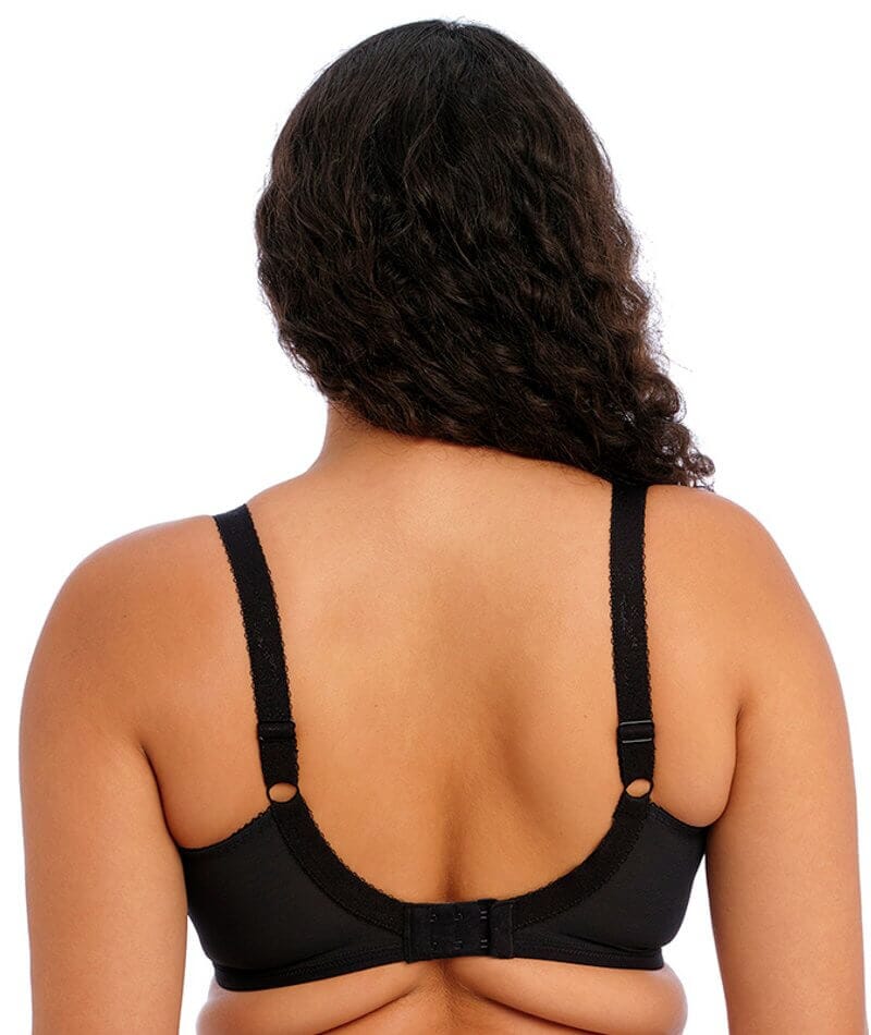 Elomi Namrah Underwired Bandless Plunge Bra - Jet - Image 2