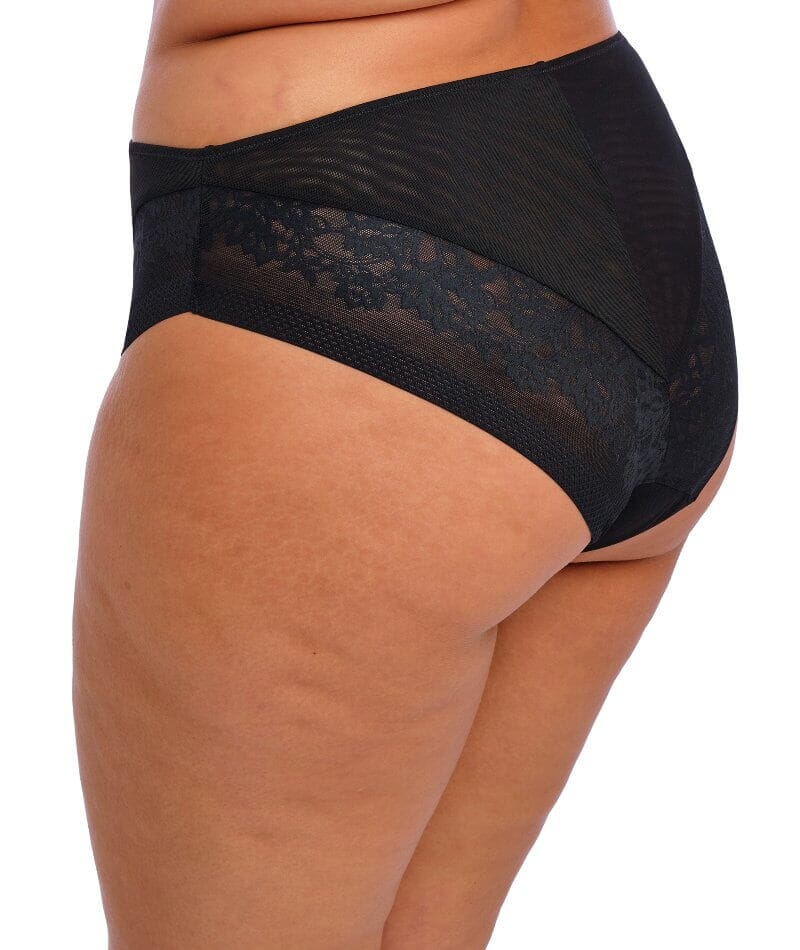 Elomi Nerina High Leg Brief - Black - Image 4