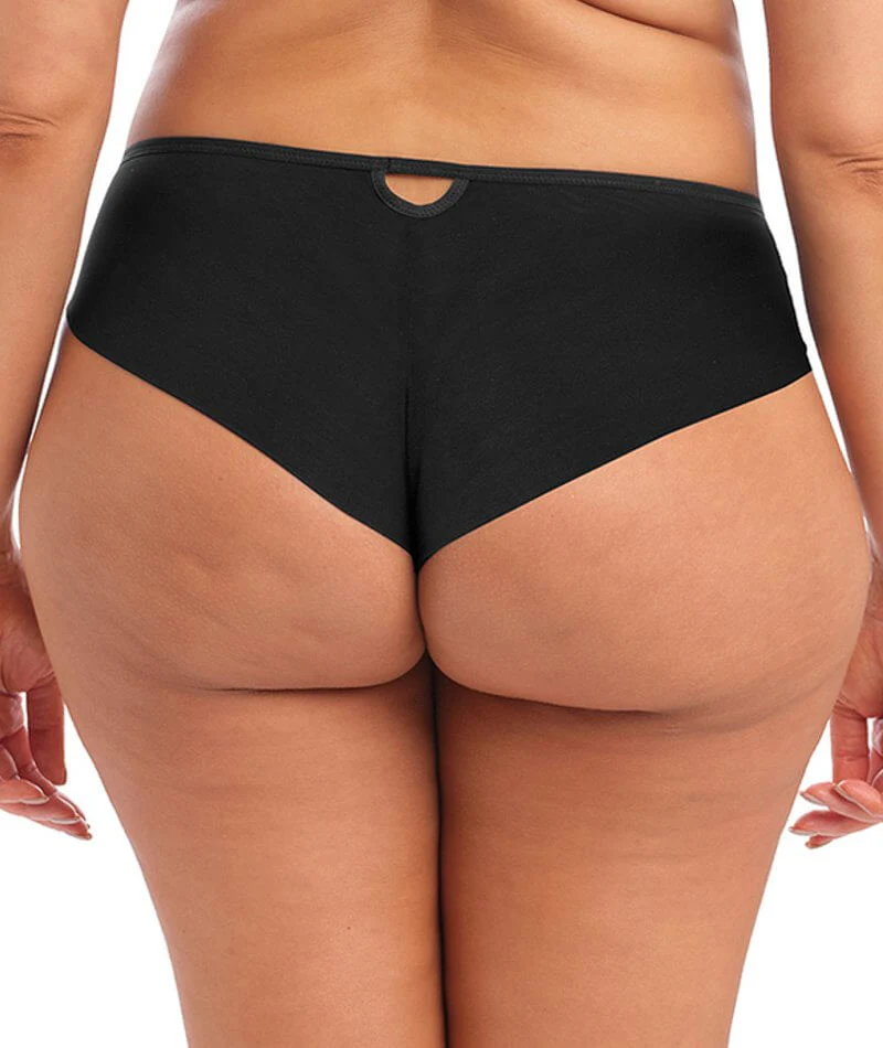 Elomi Priya Brazilian Brief - Black - Image 2