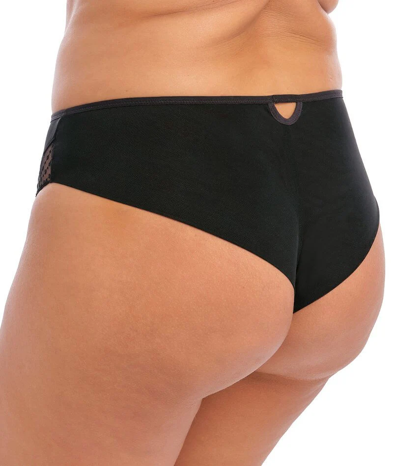 Elomi Priya Brazilian Brief - Black - Image 3