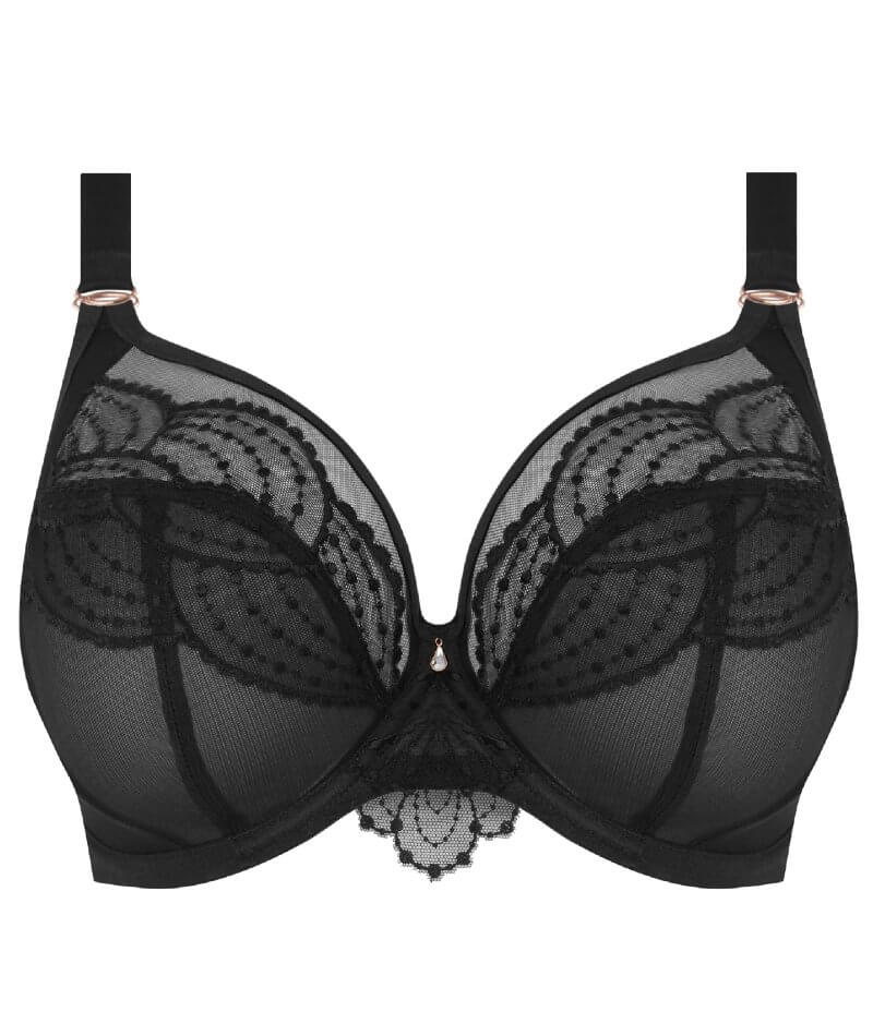 Elomi Priya Underwired Plunge Bra - Black - Image 11