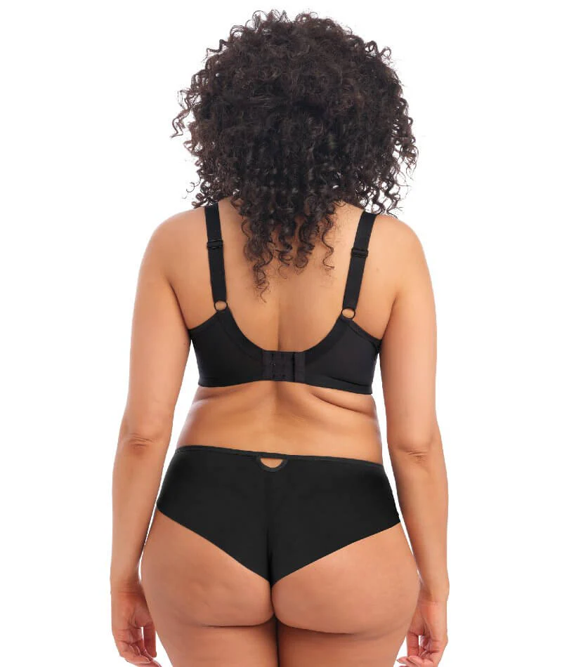 Elomi Priya Underwired Plunge Bra - Black - Image 8