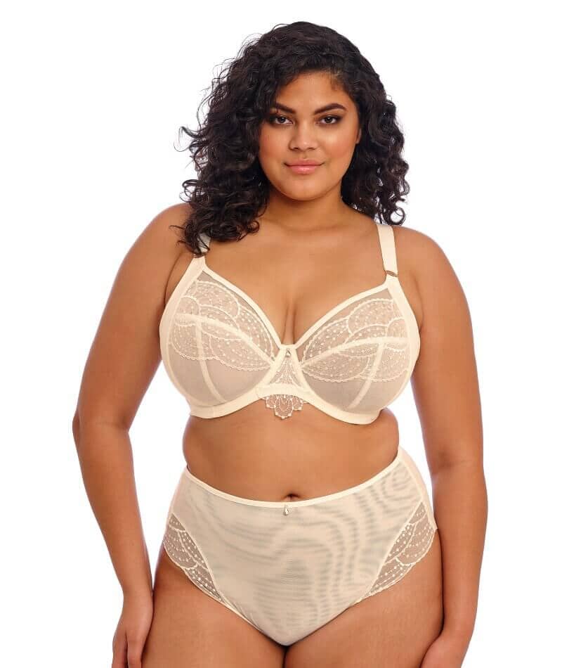 Elomi Priya Underwired Plunge Bra - Vanilla - Image 8