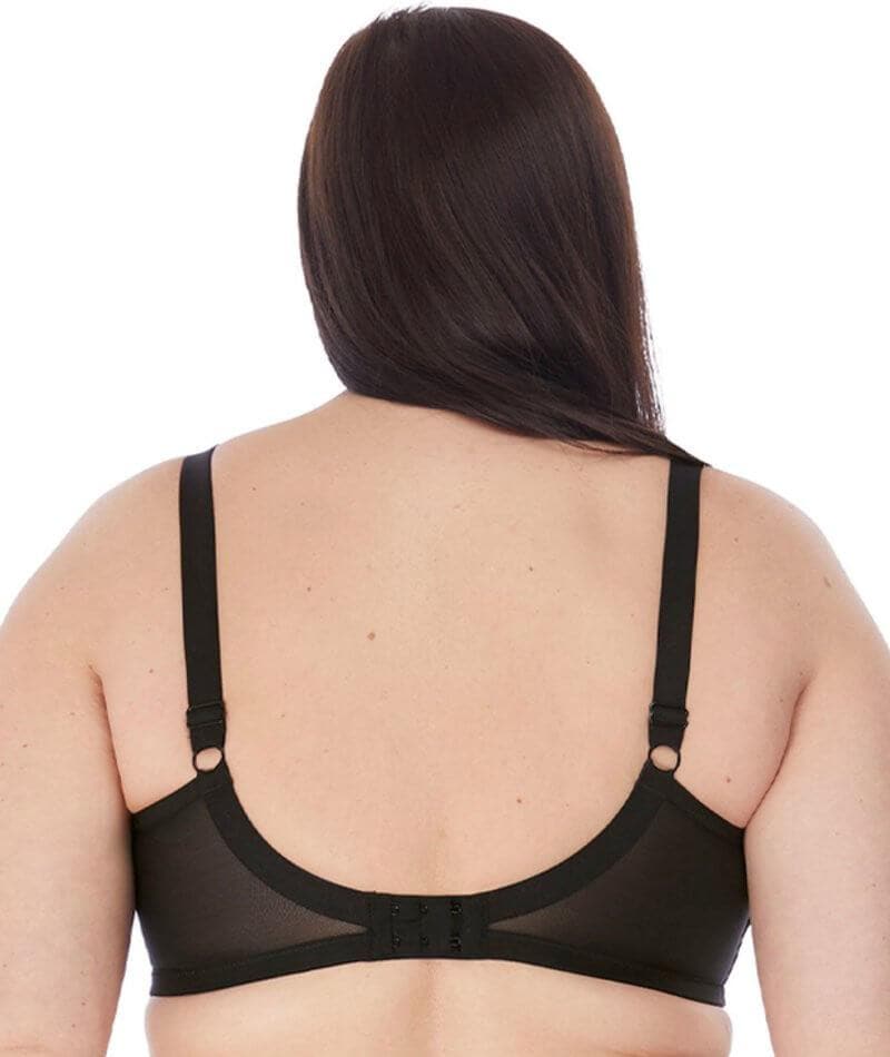 Elomi Sachi Underwired Plunge Bra - Black - Image 6
