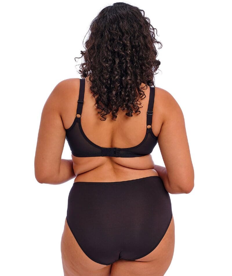 Elomi Smooth Underwire Moulded T-Shirt Bra - Black - Image 6