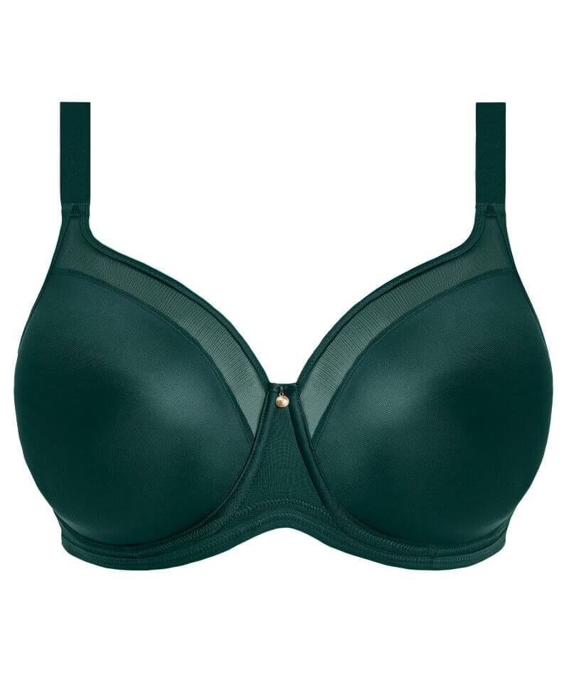 Elomi Smooth Underwire Moulded T-Shirt Bra - Deep Emerald - Image 7