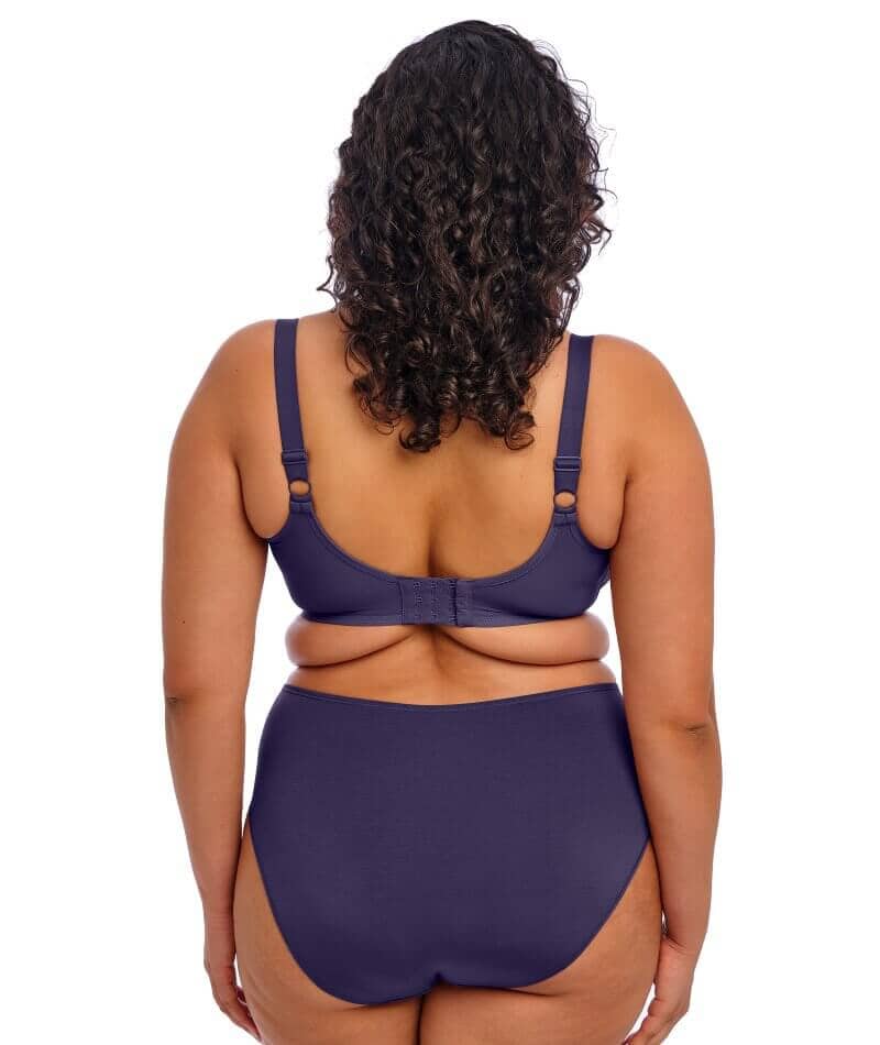 Elomi Smooth Underwire Moulded T-Shirt Bra - Midnight - Image 6