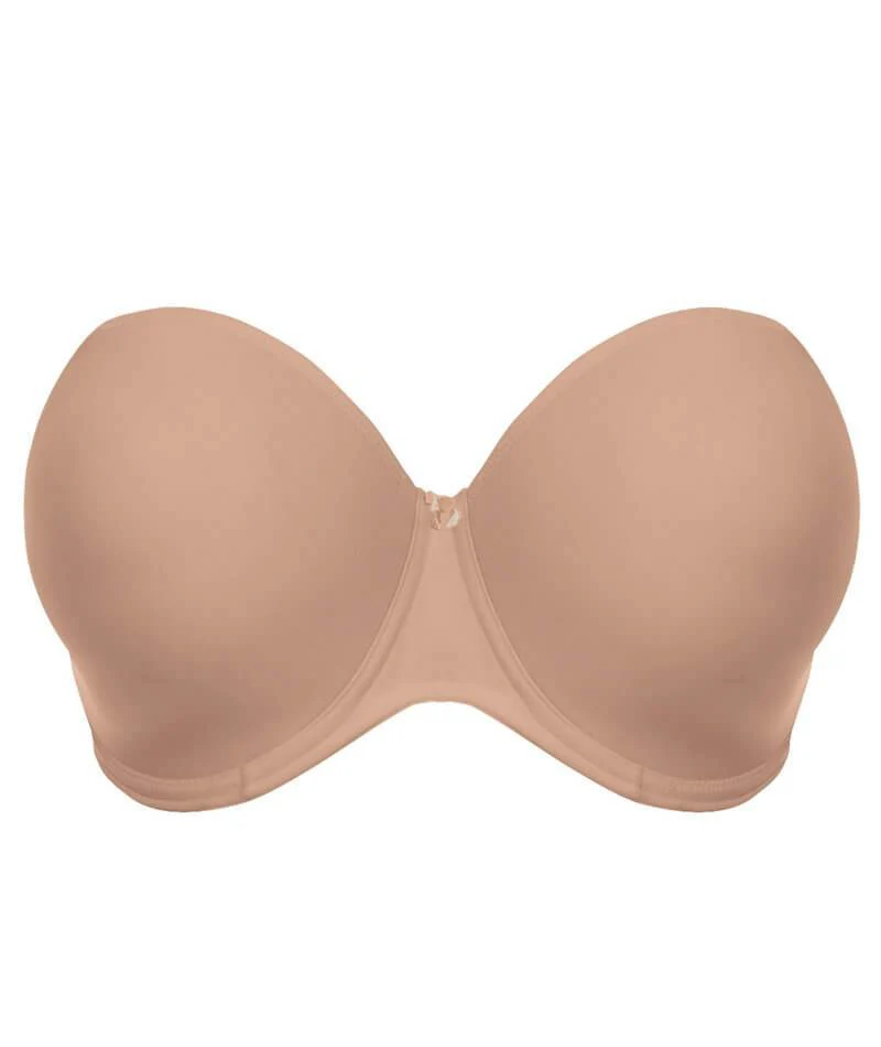Elomi Smooth Underwired Moulded Strapless Bra - Sahara - Image 14