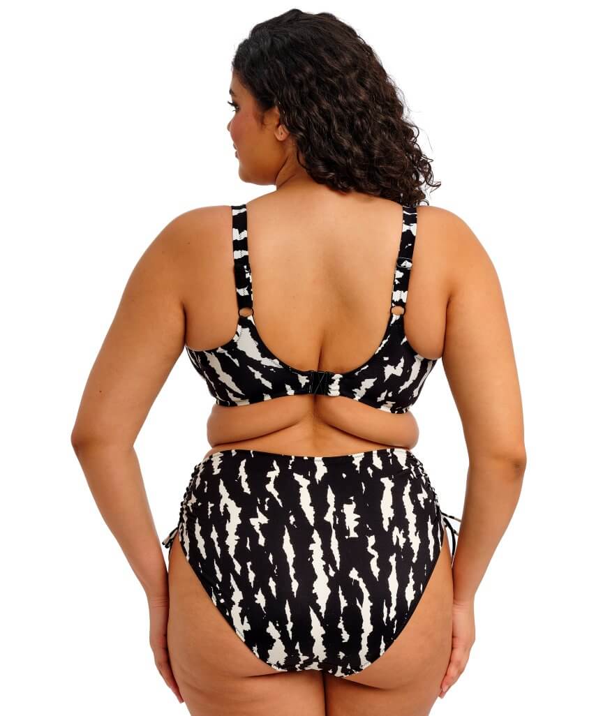 Elomi Swim Echo Shell Adjustable Bikini Brief - Black - Image 6
