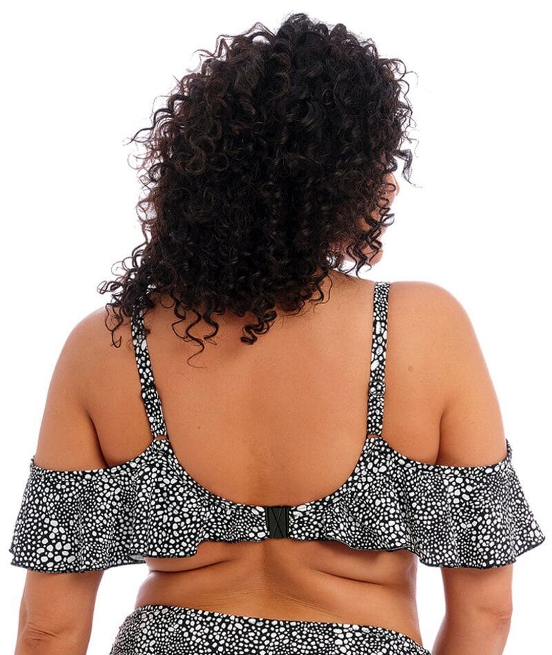 Elomi Swim Pebble Cove Underwired Bikini Top - Black - Image 4