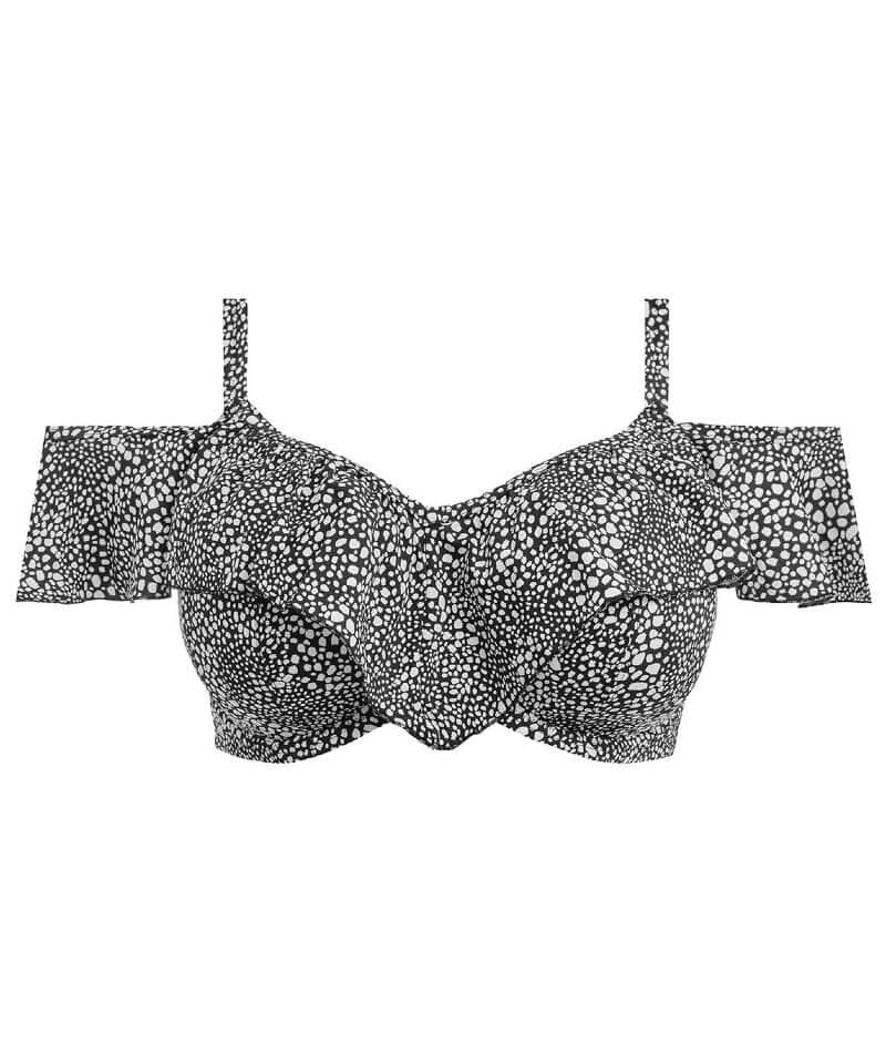 Elomi Swim Pebble Cove Underwired Bikini Top - Black - Image 6
