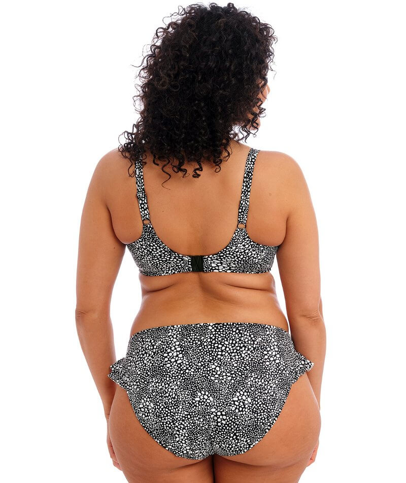 Elomi Swim Pebble Cove Underwired Plunge Bikini Top - Black - Image 4