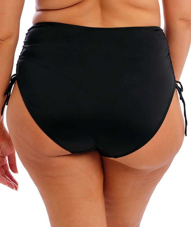 Elomi Swim Plain Sailing Adjustable Bikini Brief - Black - Image 2