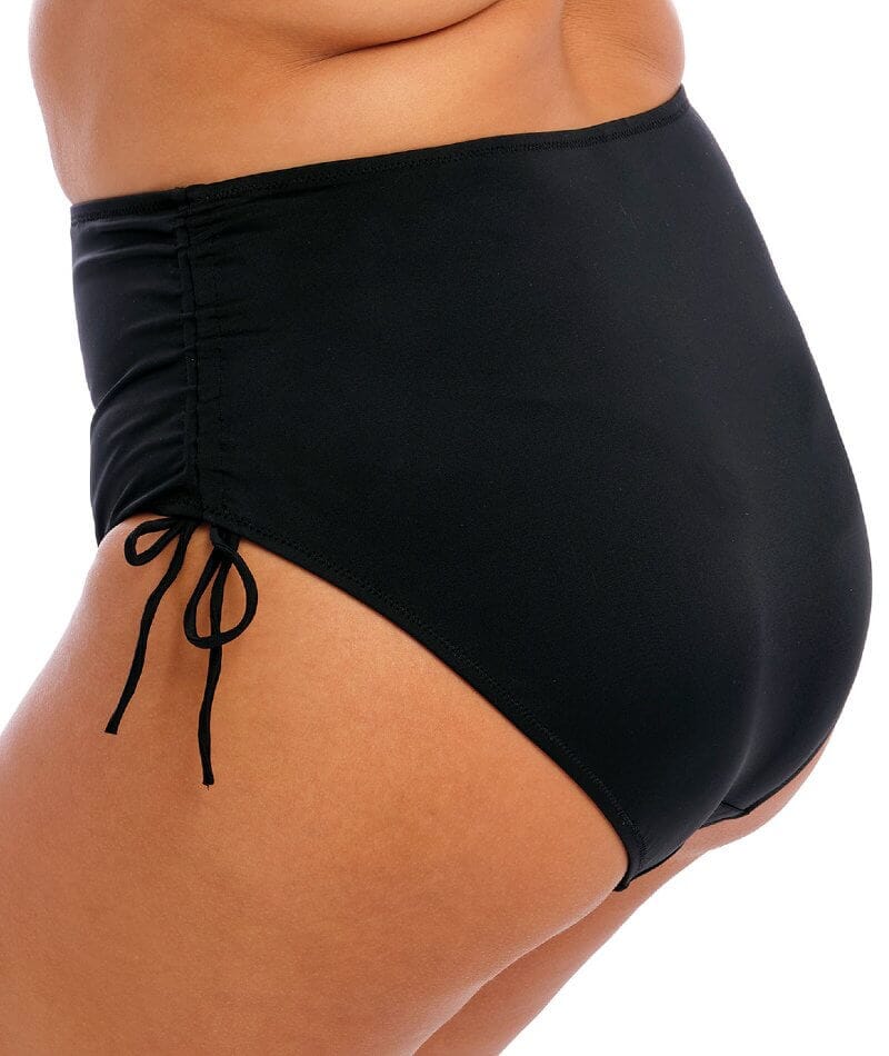 Elomi Swim Plain Sailing Adjustable Bikini Brief - Black - Image 3