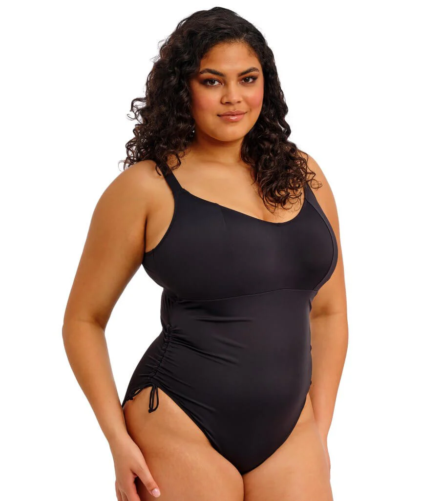 Elomi Swim Plain Sailing Non-Wired Swimsuit - Black - Image 2