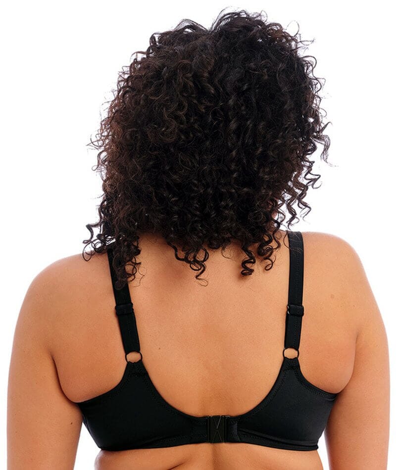 Elomi Swim Plain Sailing Underwired Plunge Bikini Top - Black - Image 3