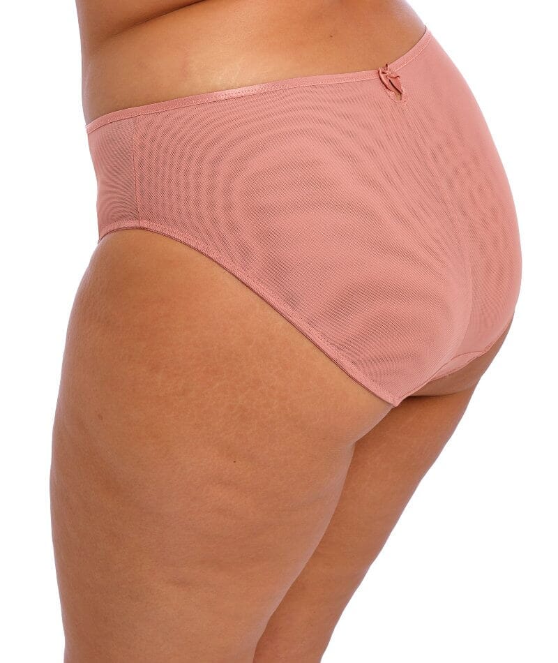 Elomi Teagan High Leg Brief - Ash Rose - Image 4