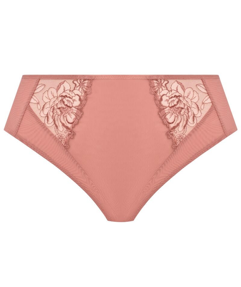Elomi Teagan High Leg Brief - Ash Rose - Image 7