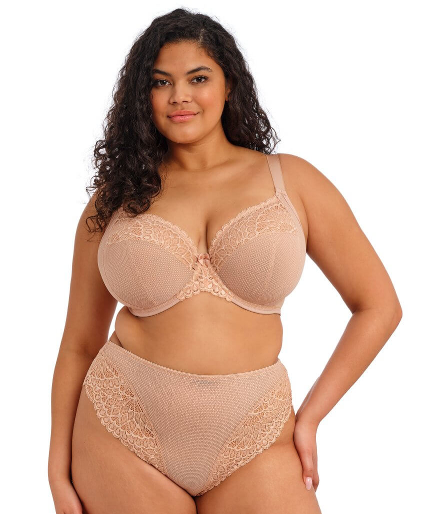 Elomi Tiernie Underwire Stretch Plunge Bra - Sahara - Image 3