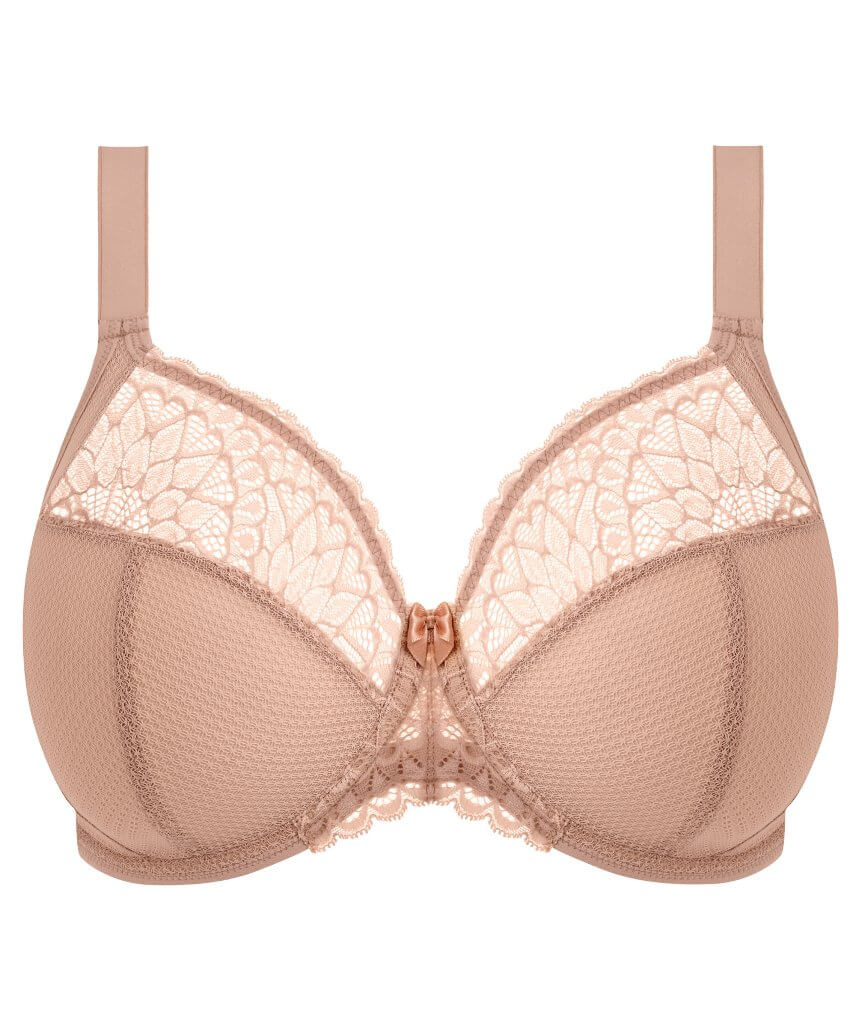 Elomi Tiernie Underwire Stretch Plunge Bra - Sahara - Image 7