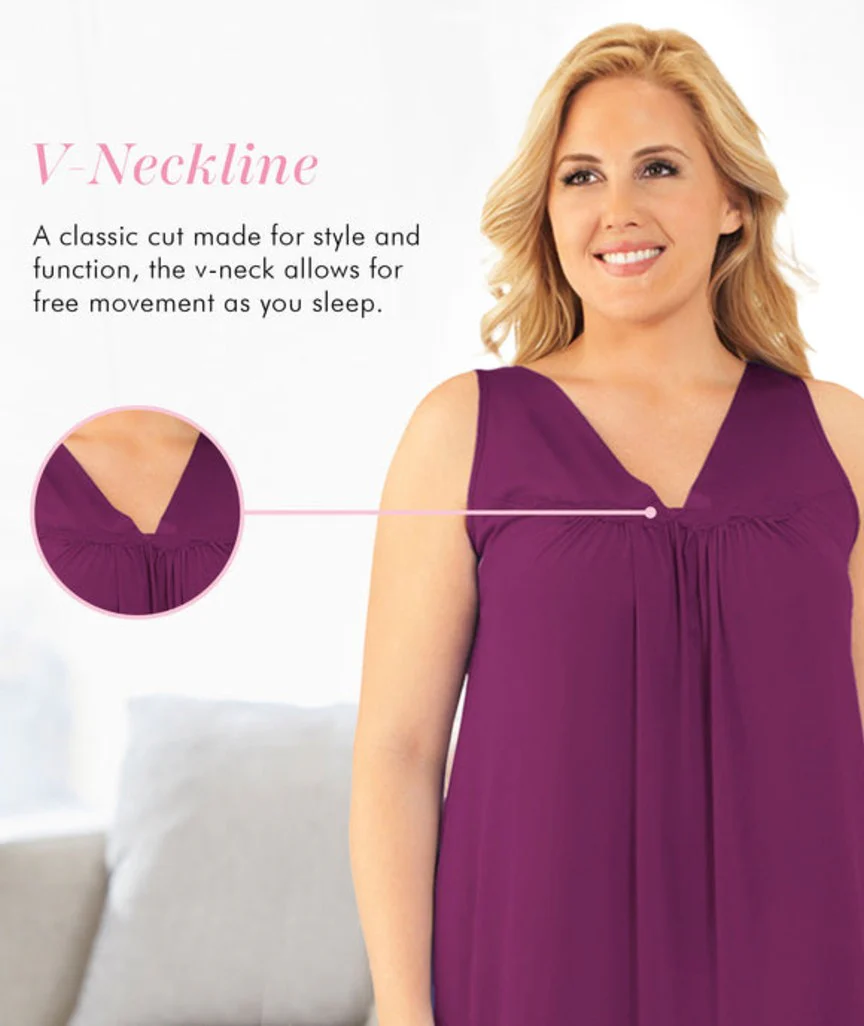 Exquisite Form Short Gown - Amaranth - Image 2